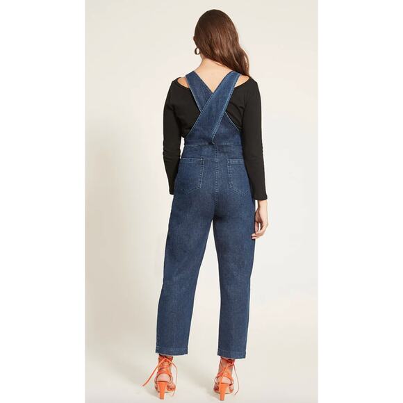 Loup Rhoda Overalls in indigo - Picture 2 of 5